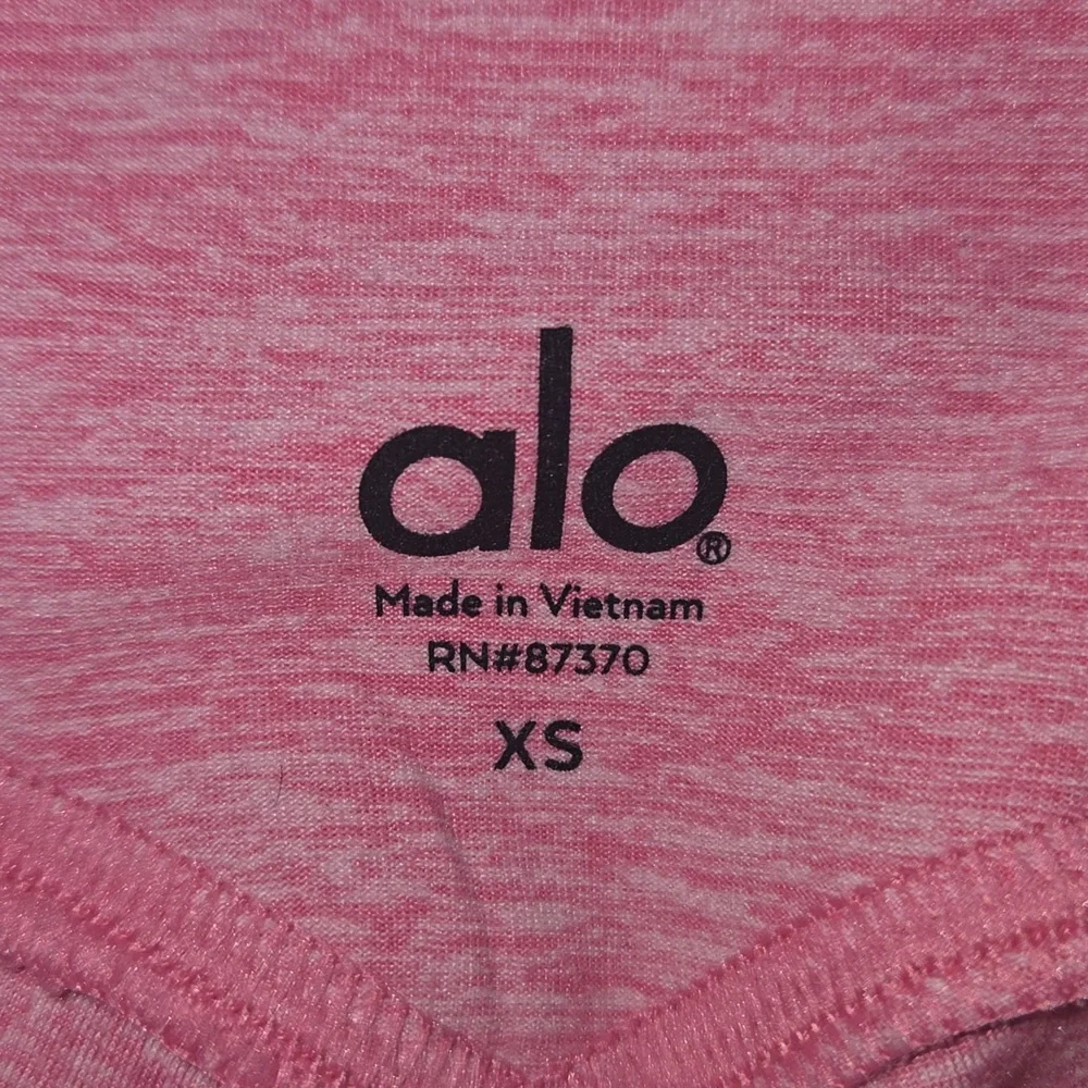 ALO Yoga High Waist Goddess Leggings Pink Size XS NWOT
